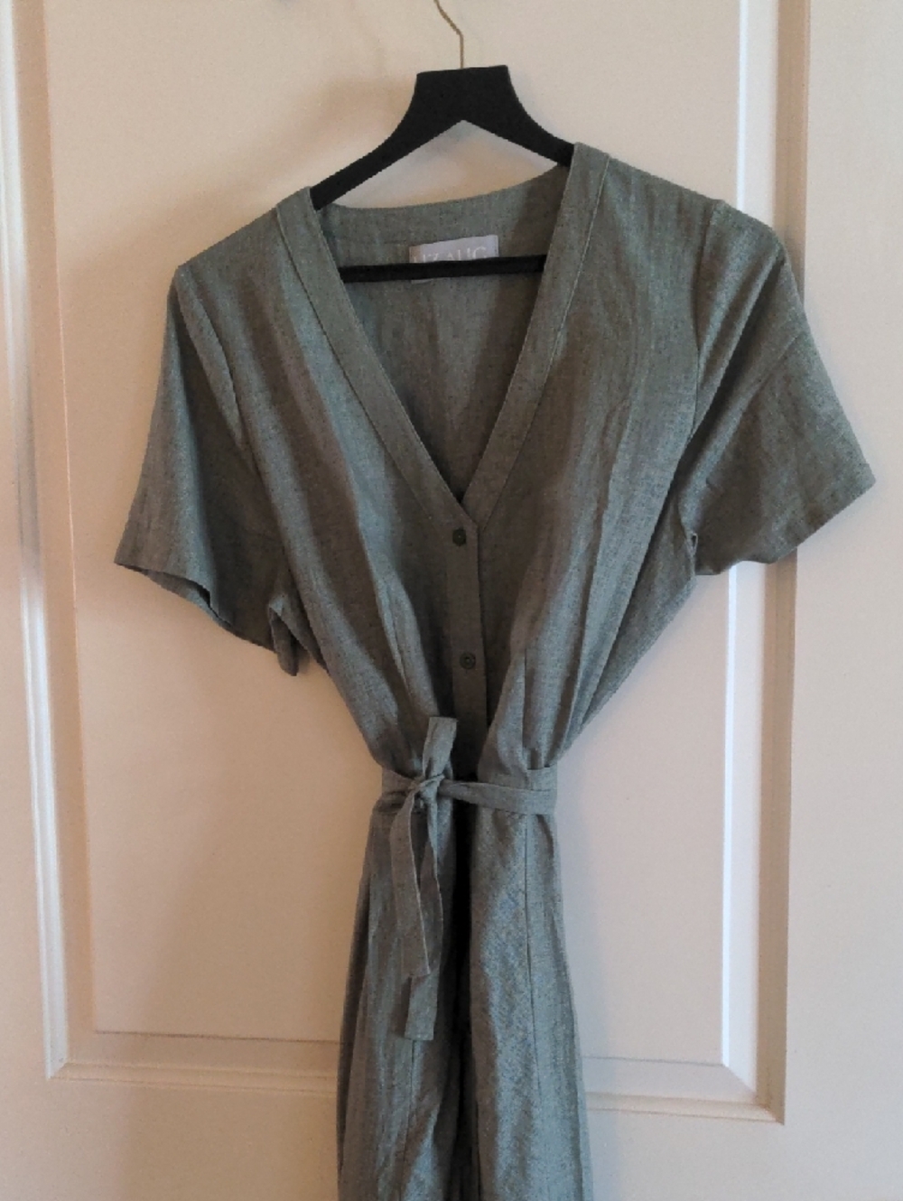 Liz Alig June Dress Sage Green - Picture 3 of 3